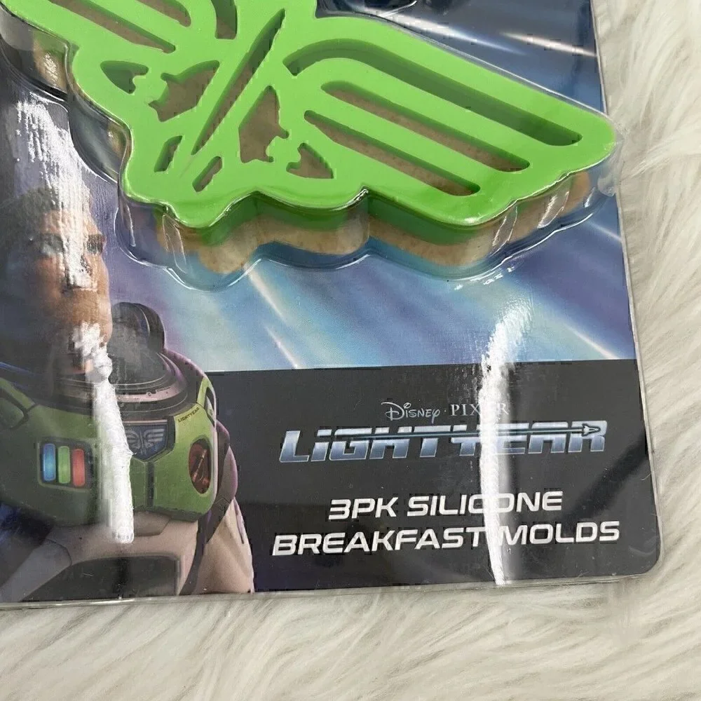 NEW Disney Pixar Lightyear Silicone Molds Pancake Eggs Kids Breakfast